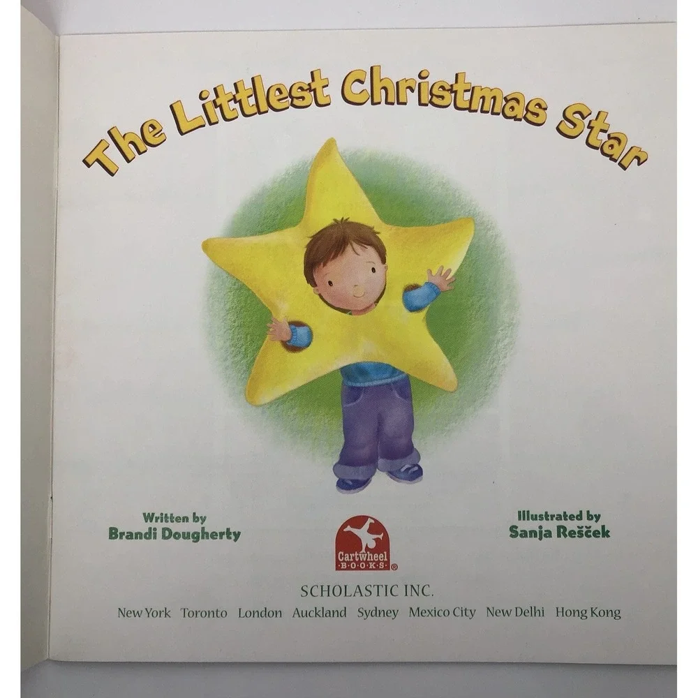The Littlest‎ Christmas Star, Paperback Dougherty, Scholastic Children Book Gift